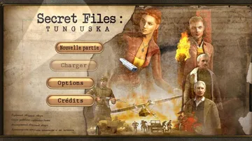 Secret Files Tunguska screen shot title